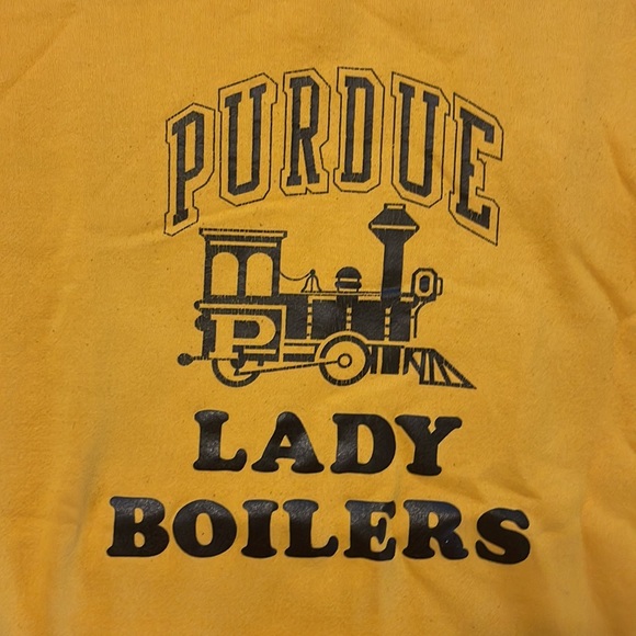 VINTAGE PURDUE LADY BOILERMAKERS CREWNECK - Picture 2 of 3
